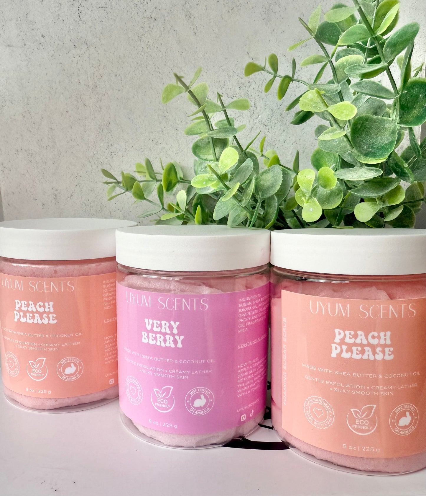 Exfoliating Sugar Scrubs