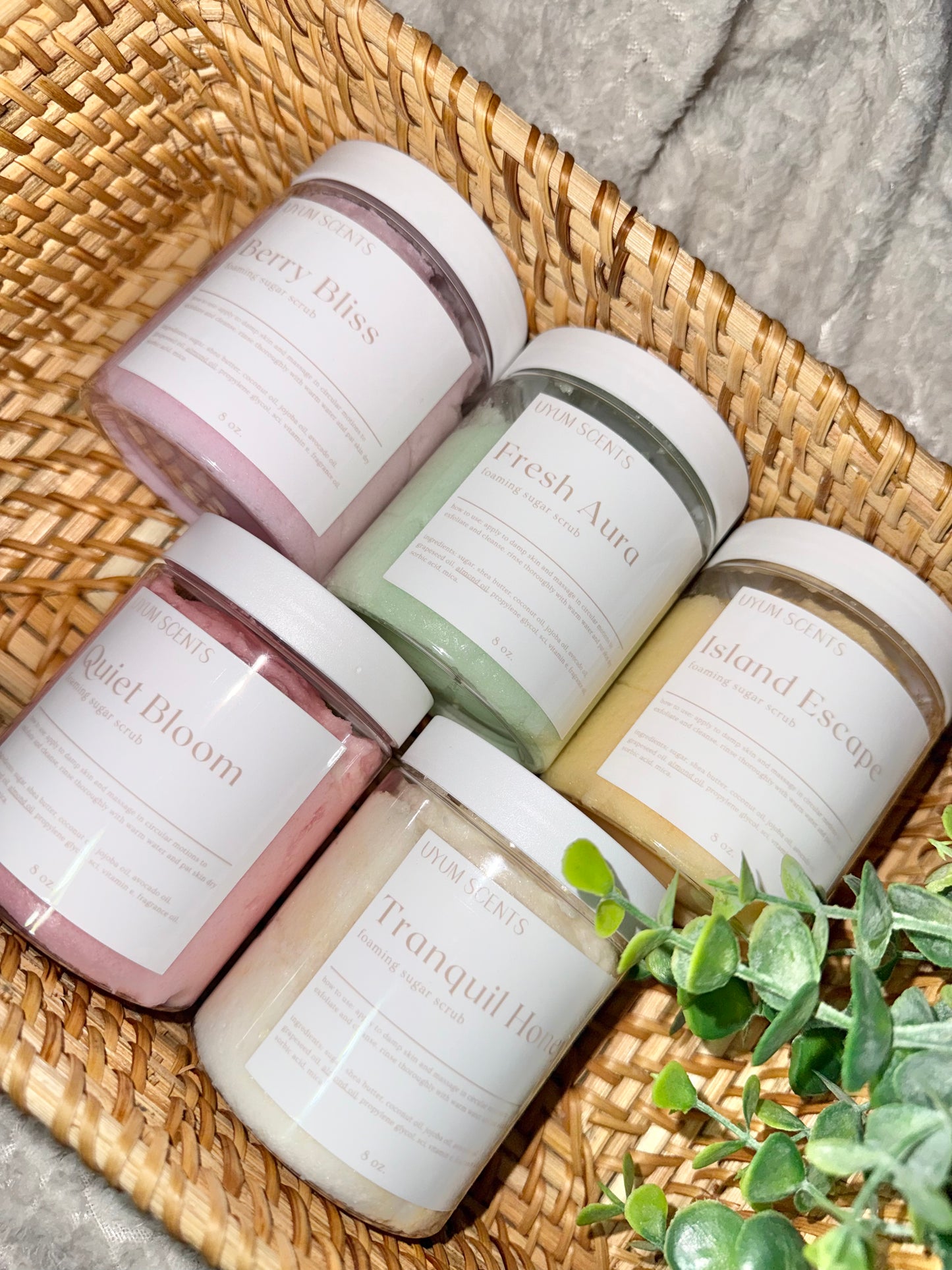 Exfoliating Sugar Scrubs