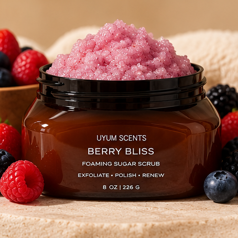 Berry Bliss Foaming Sugar Scrub