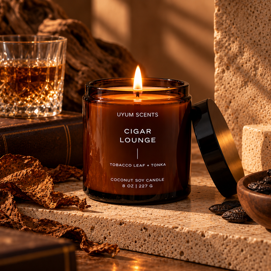 Cigar Lounge | Coconut Soy Candle