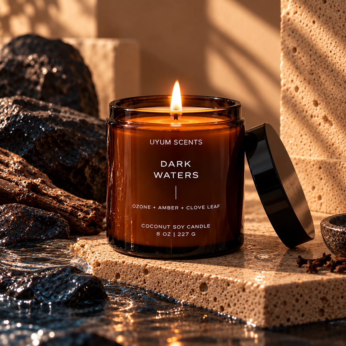 Dark Waters | Coconut Soy Candle