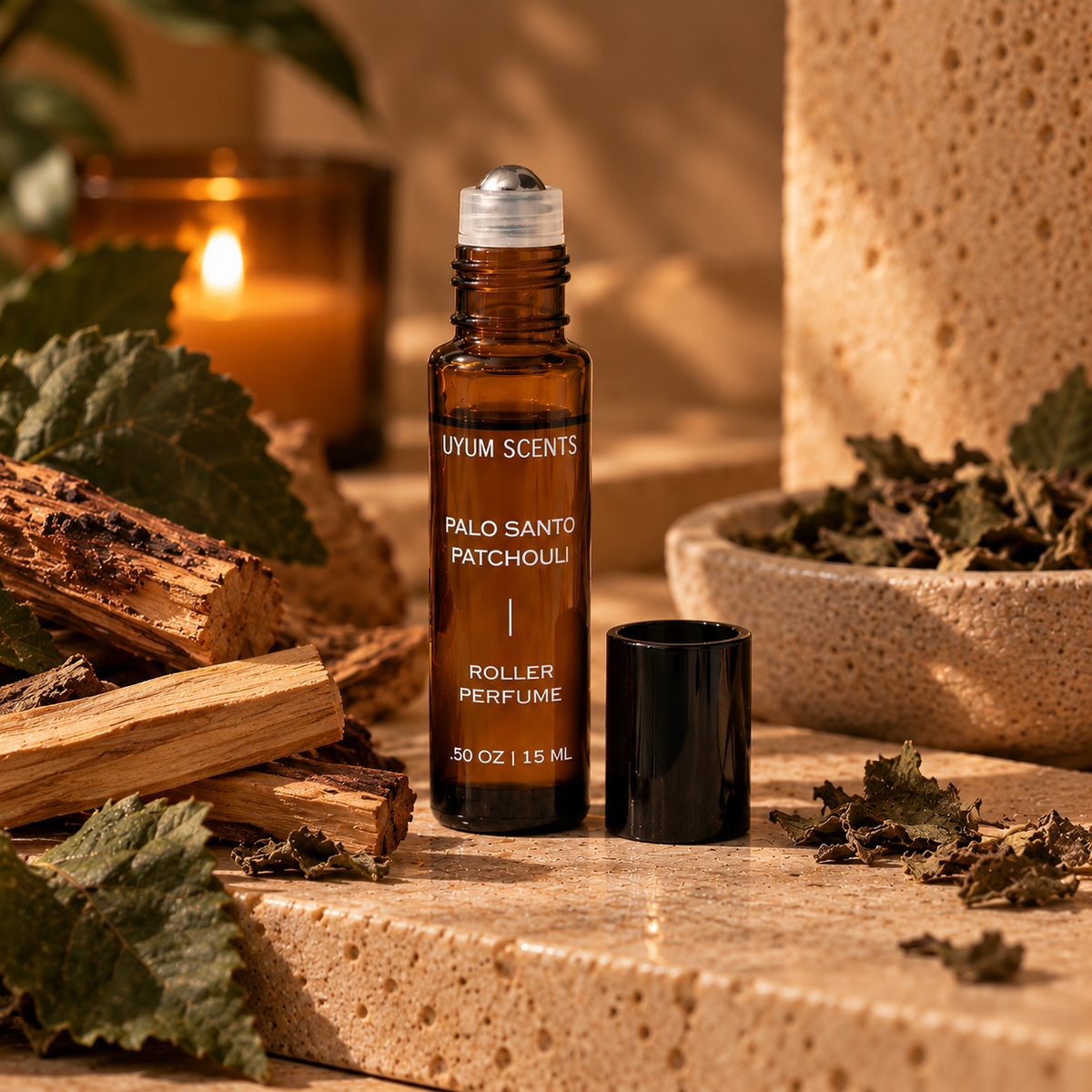 Palo Santo Patchouli Roller Perfume
