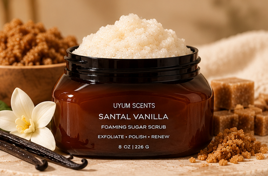 Santal Vanilla Foaming Sugar Scrub